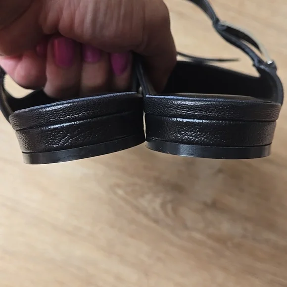 NWOB BY FAR Black Gloss Etta Slippers SZ 39 - Picture 6 of 8